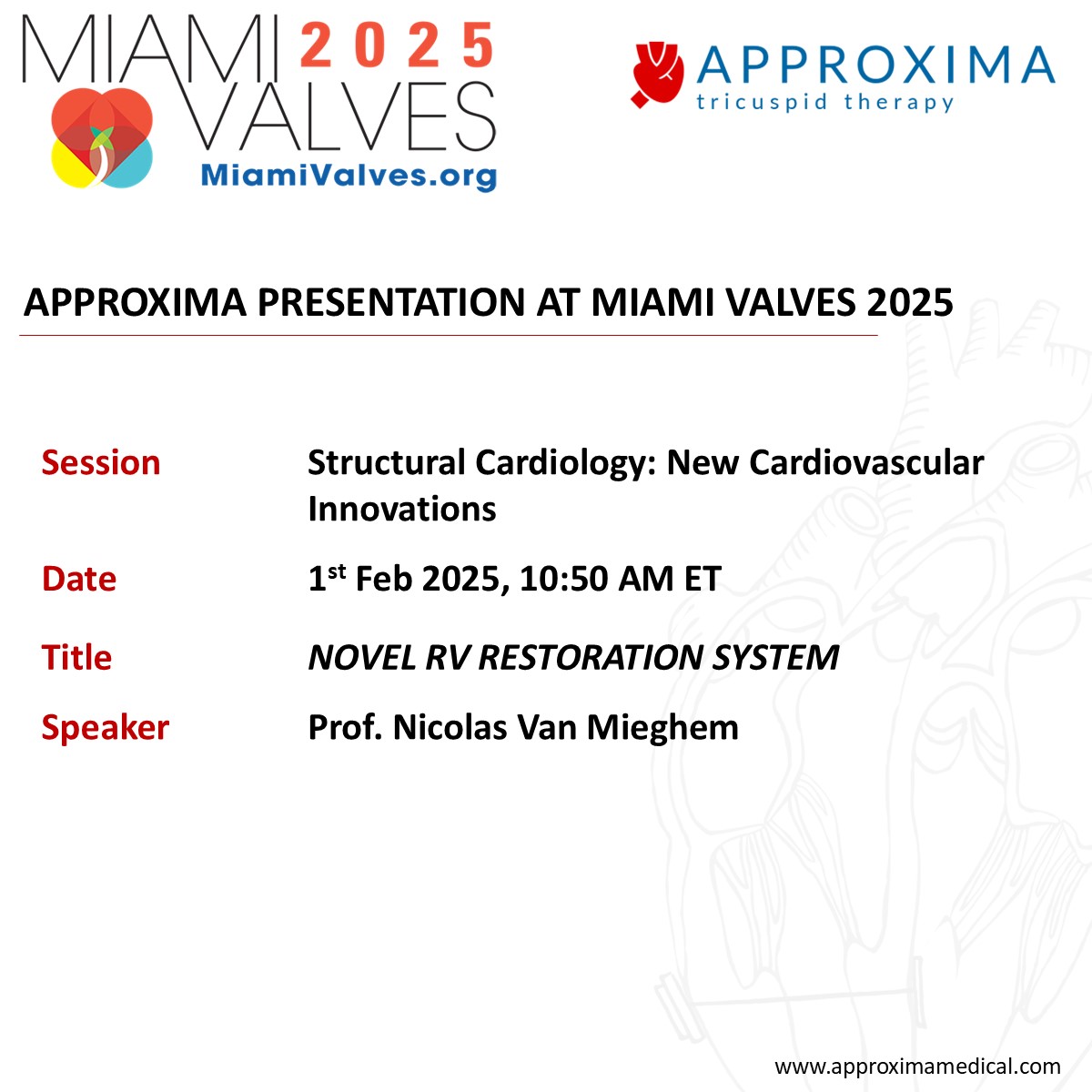Approxima at Miami Valves 2025